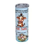 Chaos in the Barnyard - 20oz stainless steel tumbler