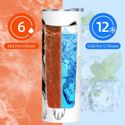 I Herd That - 20oz Straight Stainless Steel Tumbler with Straw