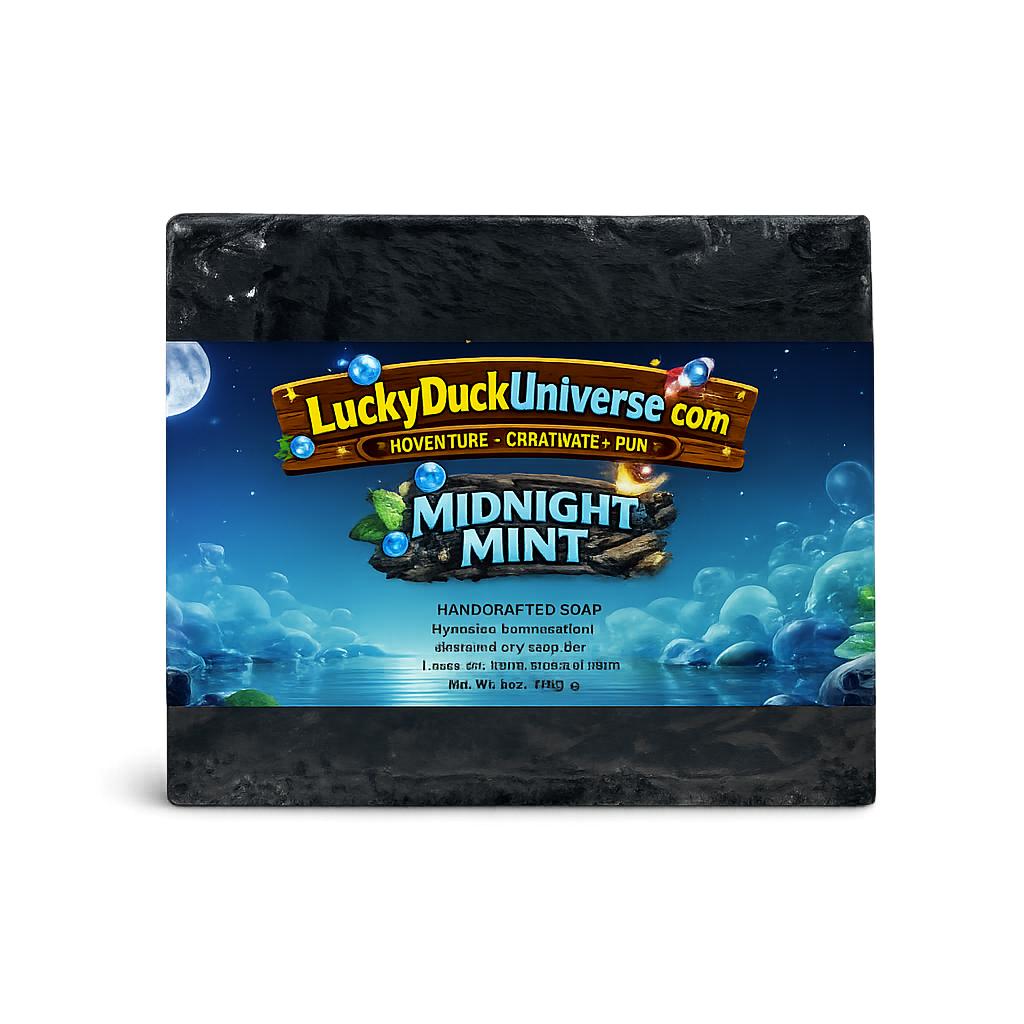 Midnight Mint Handmade Soap