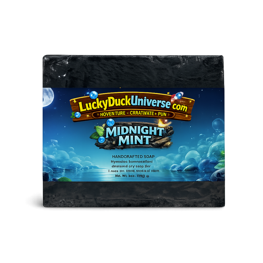 Midnight Mint Handmade Soap