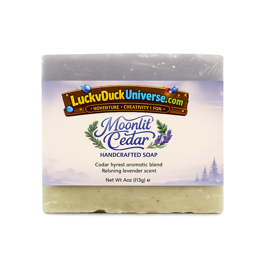 Moonlit Cedar Handmade Soap