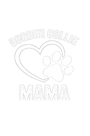 Border Collie Mama Hoodie