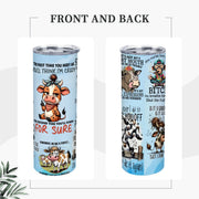 Chaos in the Barnyard - 20oz stainless steel tumbler