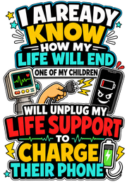I already know how my life will end Hoodie