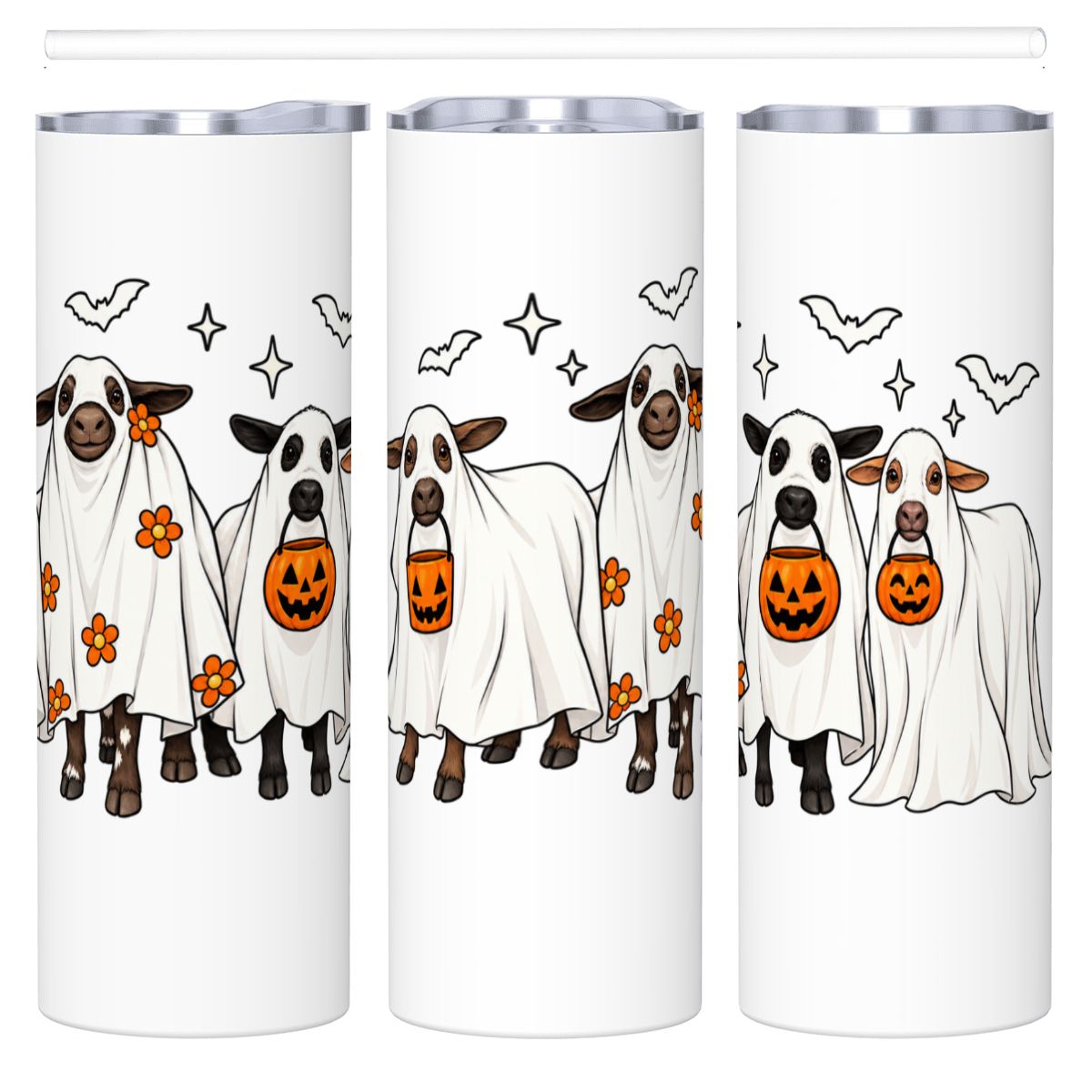 Halloween Cows 20 oz tumbler