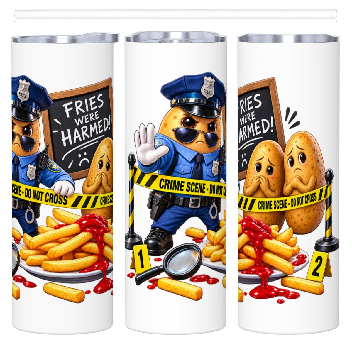 Fries Were Harmed 20 oz tumbler