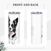 I Herd That - 20oz Straight Stainless Steel Tumbler with Straw