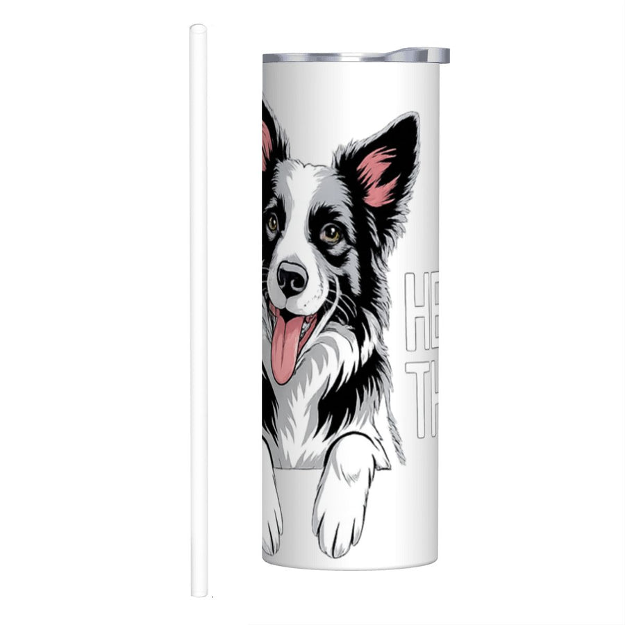 I Herd That - 20oz Straight Stainless Steel Tumbler with Straw