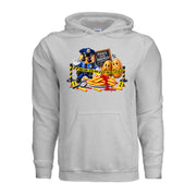 Fries Were Harmed funny french fry hoodie in ash